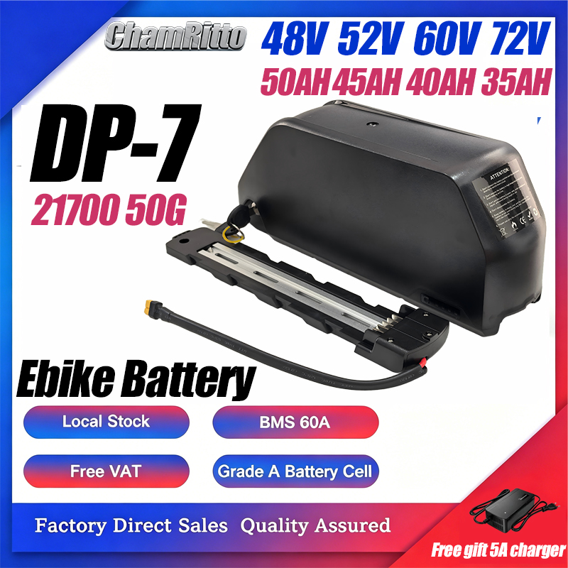 Elektrofahrrad-Akku 36V 48V 52 – Ebike Conversion Kit 72V 3000W Bewertung und Preis